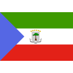 Vector graphics of flag of Equatorial Guinea