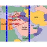 eretz israel greater israel borders map