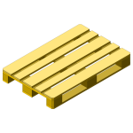 Drawing of wooden pallet