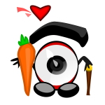 Eye loved carrot