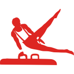 Gymnastic's red icon