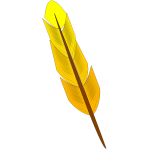 feather yellow