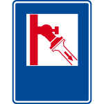 Fireplug sign