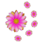 Flowers graphic vector