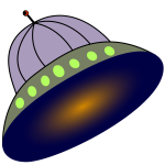 Flying saucer image