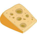 Stinky cheese slice