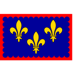 Berry region flag vector image