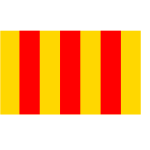 Foix region flag vector graphics