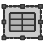 Spreadsheet frame icon
