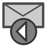 Mail reply icon
