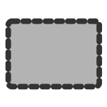 Mini rectangle icon