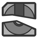 Unmount MO disc icon