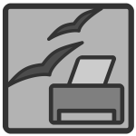 OpenOffice printer admin icon
