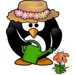 Penguin gardener