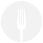Fork silhouette vector image