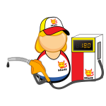 Gas station attendant