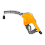 Petrol station gas pistol vector clip art
