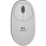 Vector clip art of computer mouse