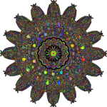 Gliding Mandala Polyprismatic Pattern