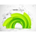 green abstract vector background