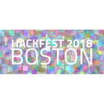 Hackfest 2018 Boston blue logo