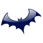 Halloween bat vector image