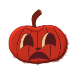 Halloween pumpkin 1 vector clip art