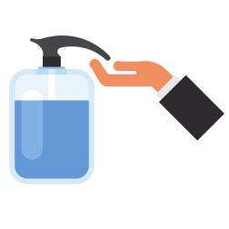 Washing hands with soap