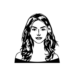 Woman Portrait Silhouette Illustration
