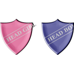 headboy girl badges