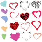Heart collection 1