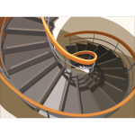 helicoidal stair