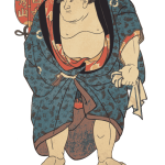 Ancient sumo wrestler