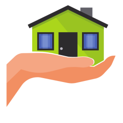 Home in hand