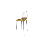 Vector image of painter's box on thin legs