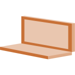 Brown isometroc laptop icon vector image