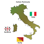 Italian peninsula