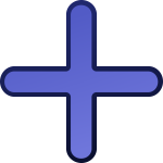 Christian cross vector clip art
