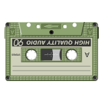 Audio cassette vector graphics