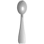 Spoon vector image