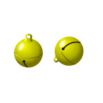 Vector image of jingle bells decorations