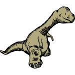 dinosaur sideview
