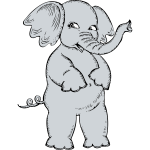 girl elephant