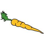 Carrot vector graphics