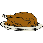 Vector graphics of turkey