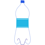 Bottle vector image