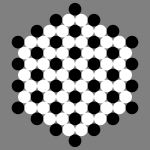 june 25 black white circles