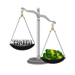 Truth and money scale