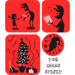 Christmas spirit vector image