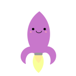 Violet rocket